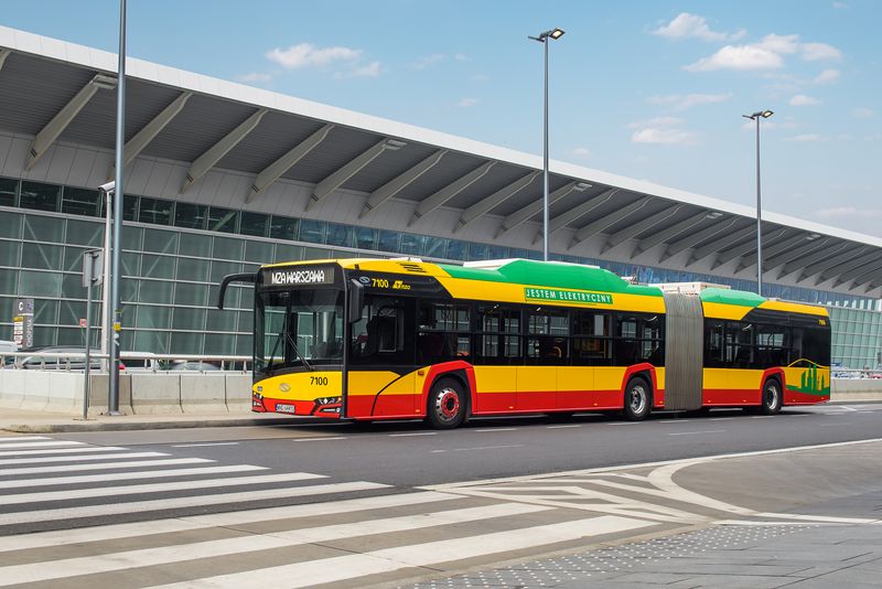 Solaris Urbino 18 Electric z czujnikami IRMA MATRIX